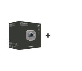 Logitech - StreamCam Plus - Web camera - Graphite Logitech - StreamCam Plus - Web camera - Graphite