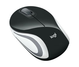Logitech M187 - Ratón - óptico - 3 botones - inalámbrico - 2.4 GHz - receptor inalámbrico USB - negro