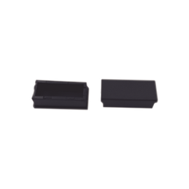 Inserto ciego duplex para placas acopladoras LP-FO-D06 color negro