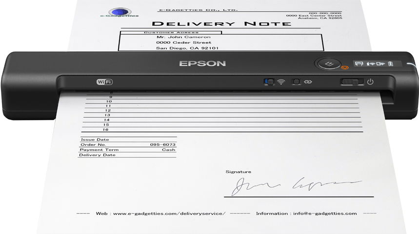 Epson - WorkForce ES-60W - Portatil a color - Una cara 4ppm - Alimentador manual - 600dpi, Resolución 1,200dpi - 500pag x día - USB 2.0, WiFi - Windows, MAC - 1 año Epson - WorkForce ES-60W - Portatil a color - Una cara 4ppm - Alimentador manual - 600dpi, Resolución 1,200dpi - 500pag x día - USB 2.0, WiFi - Windows, MAC - 1 año