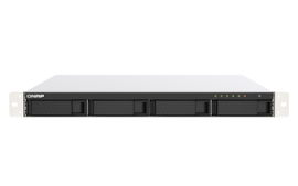 QNAP 1U 4-BAY NAS/ISCSI IP-SAN, INTEL CELERON QUAD-CORE 2.0GHZ (UP TO 2.7GHZ), 4GB RAM, HDMI1.4B, 10GBE-READY, PCIE EXPANSION SLOT, REDUNDANT PSU QNAP 1U 4-BAY NAS/ISCSI IP-SAN, INTEL CELERON QUAD-CORE 2.0GHZ (UP TO 2.7GHZ), 4GB RAM, HDMI1.4B, 10GBE-READY, PCIE EXPANSION SLOT, REDUNDANT PSU