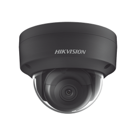 Domo IP 4 Megapixel Color Negro / Lente 2.8 mm / 40 mts IR EXIR / Exterior IP67 / IK10 /  WDR 120 dB / PoE / Videoanaliticos (Filtro de Falsas Alarmas) / Ultra Baja Iluminación