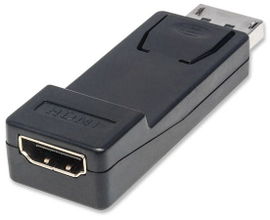 ADAPTADOR MANHATTAN 151993 DISPLAY PORT MALE / HDMI FEMALE PASSIVE ADAPTADOR MANHATTAN 151993 DISPLAY PORT MALE / HDMI FEMALE PASSIVE