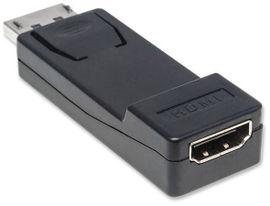 ADAPTADOR MANHATTAN 151993 DISPLAY PORT MALE / HDMI FEMALE PASSIVE ADAPTADOR MANHATTAN 151993 DISPLAY PORT MALE / HDMI FEMALE PASSIVE