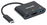 SUPER SPEED MANHATTAN 152037 USB-C HDMI CONVERTER USB3.1c MALE TO HDMI USB FEMALE BLACK