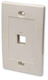 WALL PLATE 1 OUTLET INTELLINET