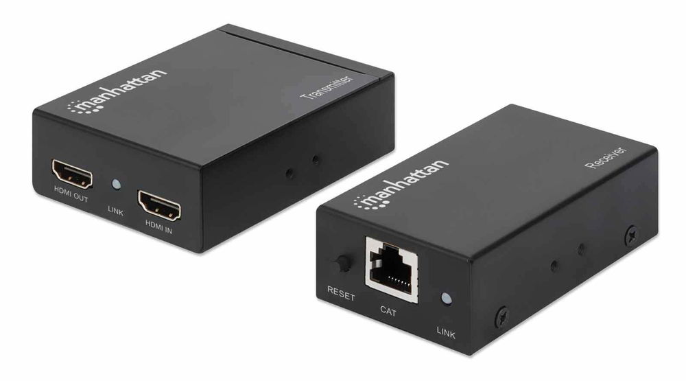 ADAPTADOR MANHATTAN 207584 1080P HDMI OVER ETHERNET EXTENDER KIT 766623207584