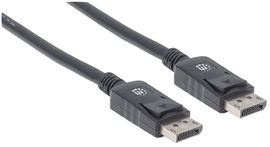CABLE MANHATTAN 307093 DISPLAY PORT 20P M-M 10FT/3M BLACK