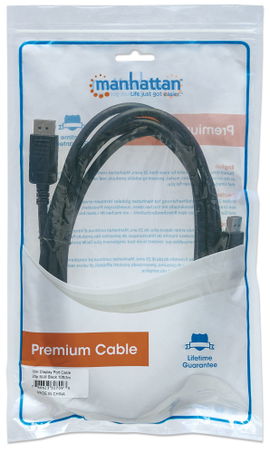 CABLE MANHATTAN 307093 DISPLAY PORT 20P M-M 10FT/3M BLACK