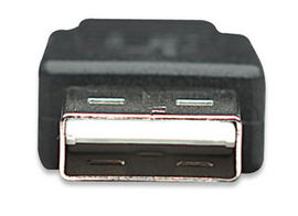 CABLE MANHATTAN USB AMMICBM BLACK 33FT/1M CABLE MANHATTAN USB AMMICBM BLACK 33FT/1M