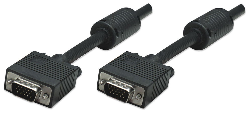 CABLE MANHATTAN 317696 SVGA HD15 M-M 30FT/10M BLACK