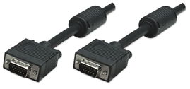 CABLE MANHATTAN 317696 SVGA HD15 M-M 30FT/10M BLACK