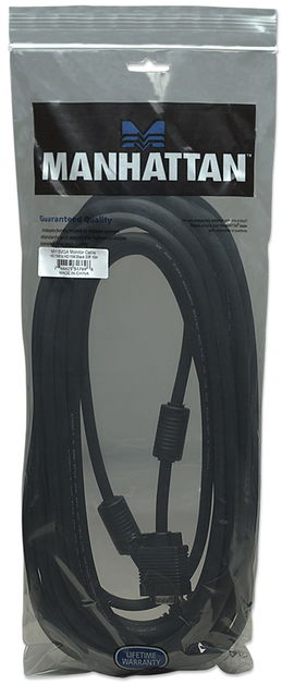 CABLE MANHATTAN 317696 SVGA HD15 M-M 30FT/10M BLACK