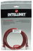 PATCH CORD INTELLINET 319843 CAT5E RJ45 M/ RJ45 M 5M 14FT RED 766623319843