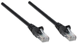 PATCH CORD RJ45 10FT/3M BLACK INTELLINET 5e PATCH CORD RJ45 10FT/3M BLACK INTELLINET 5e