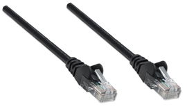 PATCH CORD RJ45 14FT/5M BLACK INTELLINET 5e PATCH CORD RJ45 14FT/5M BLACK INTELLINET 5e