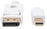 CABLE MANHATTAN 324748 MINI DP A MINI DPM-DPN WHITE 6FT/2M