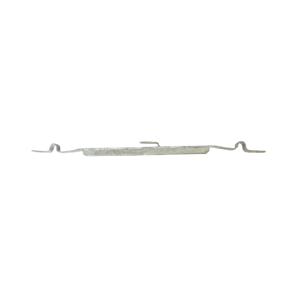 Clip recto automático para unir tramos de charola con peralte 54 mm con acabado Galvanizado por inmersión en caliente