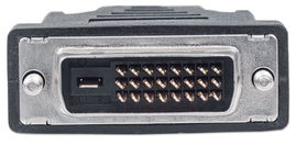Cable MANHATTAN 328838 de Vídeo DigitalDVI-D Enlace Dual macho a DVI-D de Enlace Dual macho, negro, 1.8m