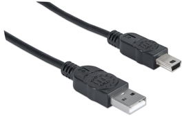 CABLE MANHATTAN USB 2.0 AM-MINI B5M 6FT