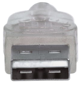 CABLE MANHATTAN USB2.0 AM-MINI B5M 6F/1. CABLE MANHATTAN USB2.0 AM-MINI B5M 6F/1.