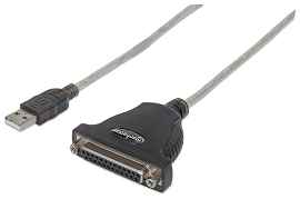 CABLE MANHATTAN USB/PARALELO DB25 CONVER