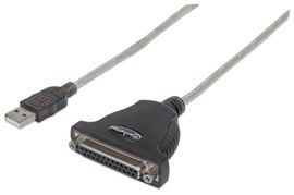 CABLE MANHATTAN USB/PARALELO DB25 CONVER