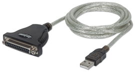 CABLE MANHATTAN USB/PARALELO DB25 CONVER