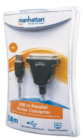 CABLE MANHATTAN USB/PARALELO DB25 CONVER