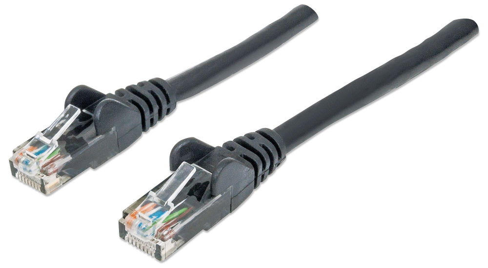 PATCH CORD INTELLINET 342063 CAT6 RJ45 M/RJ45 M 7FT/2M BLACK PATCH CORD INTELLINET 342063 CAT6 RJ45 M/RJ45 M 7FT/2M BLACK