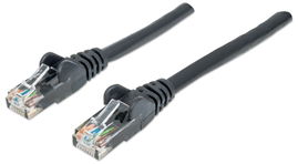 PATCH CORD INTELLINET 342063 CAT6 RJ45 M/RJ45 M 7FT/2M BLACK