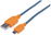 CABLE MANHATTAN 352734 MIC USB2 AM-MIC-BM 1M/3FT BLUE/ORANGE