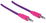CABLE MANHATTAN 352826 STEREO 3.5mm 1M/3FT PURPURA/PINK