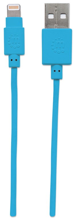 CABLE MANHATTAN 391467 ILINK LIGHTHING A-MALE 8PIN MAL 1M BLUE CABLE MANHATTAN 391467 ILINK LIGHTHING A-MALE 8PIN MAL 1M BLUE