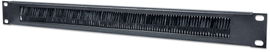 Panel rack cepillo pasacables 1U INTELLINET 19