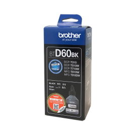 BOTE TINTA BROTHER BTD60KB BLACK 108ML T4000DW T220 T310 T420W T510W