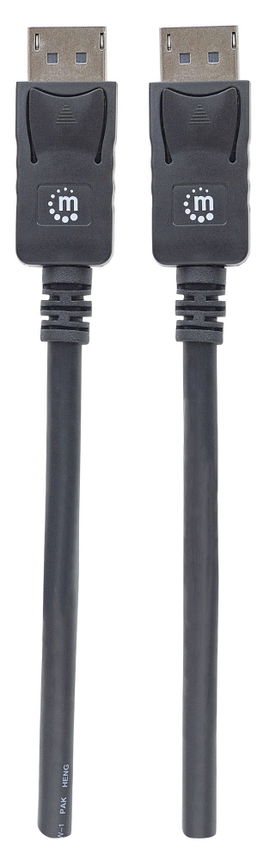 CABLE MANHATTAN 393799 DISPLAY PORT MONITOR DP-M/DP-M 2M 6.6FT BLACK