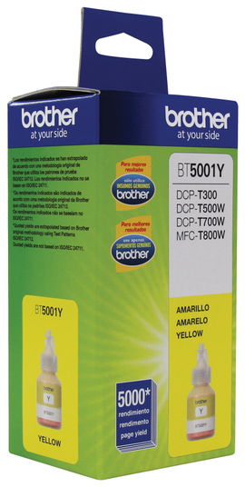 BOTE TINTA BROTHER BT5001Y YELLOW 48.8ML T4000DW T220 T310 T420W T510W BOTE TINTA BROTHER BT5001Y YELLOW 48.8ML T4000DW T220 T310 T420W T510W
