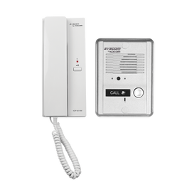 Kit de audio portero con un auricular (expandible hasta 3 auriculares)