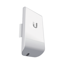 NanoStation airMAX locoM5 CPE,  hasta 150 Mbps, frecuencia 5 GHz (5170-5875 MHz) con antena integrada de 13 dBi
