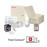 Kit de Alarma Residencial con Sensor de Movimiento y Contactos Magnéticos, Incluye Sirena, Batería y Transformador