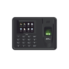 Lector de Huella con Teclado para Control de Asistencia, 500 Huellas, Genera Reporte por USB en Excel, Descarga mediante memoria USB / Incluye Fuente