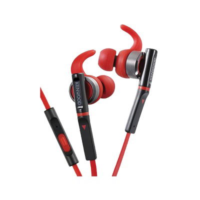 Audífonos KENWOOD Deportivos / A Prueba de Agua / HD Color Rojo Audífonos KENWOOD Deportivos / A Prueba de Agua / HD Color Rojo