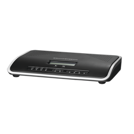 Conmutador IP-PBX de 2 puertos FXO + 2 FXS, 30 llamadas concurrentes, 500 usuarios y doble puerto Gigabit