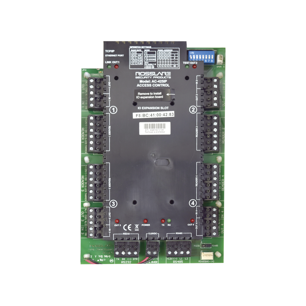 4 Reader Access Controller with Housing and Power Source