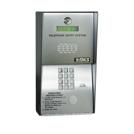 Audioportero telefónico / 600 números telefónicos / Control para 2 puertas / Gabinete para sobreponer/ Marcación a 16 digitos / Linea análoga o digital