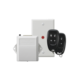 Receptor Universal con conexion directa al Keybus del panel de alarma con relevador auxiliar para abrir puertas de garage o aplicaciones de pulso momentaneo