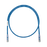 Cable de parcheo UTP Categoría 6, con plug modular en cada extremo - 1 m. - Azul