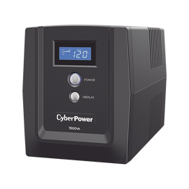 UPS de 1500 VA/900 W, Topología Línea Interactiva, Entrada 120 Vca NEMA 5-15P, y 8 Salidas NEMA 5-15R, Con Regulador de Voltaje (AVR)