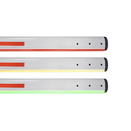 Mástil recto iluminación LED  ROJO/VERDE de 5 metros compatible con barreras Industrial By AccessPRO